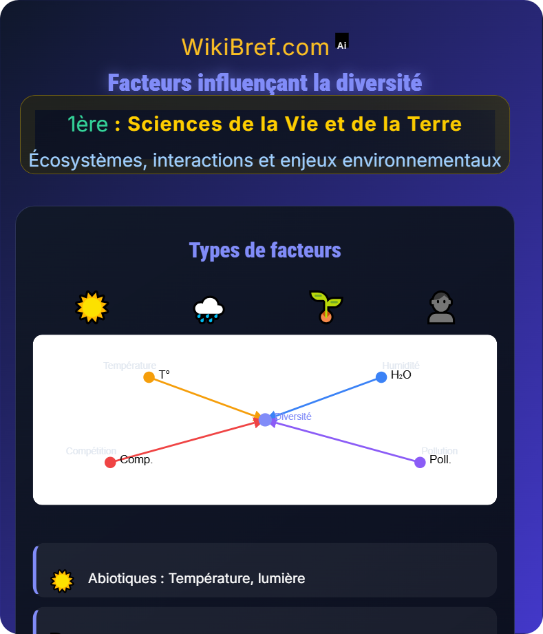 Biodiversité et dynamique des populations Écosystèmes, interactions et enjeux environnementaux