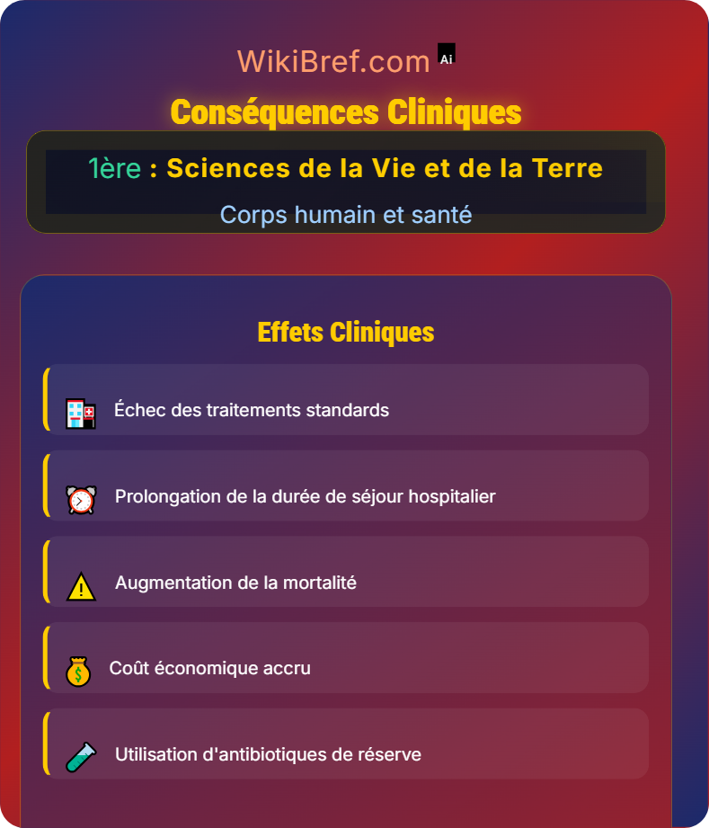 Variation génétique des bactéries et résistance aux antibiotiques Corps humain et santé