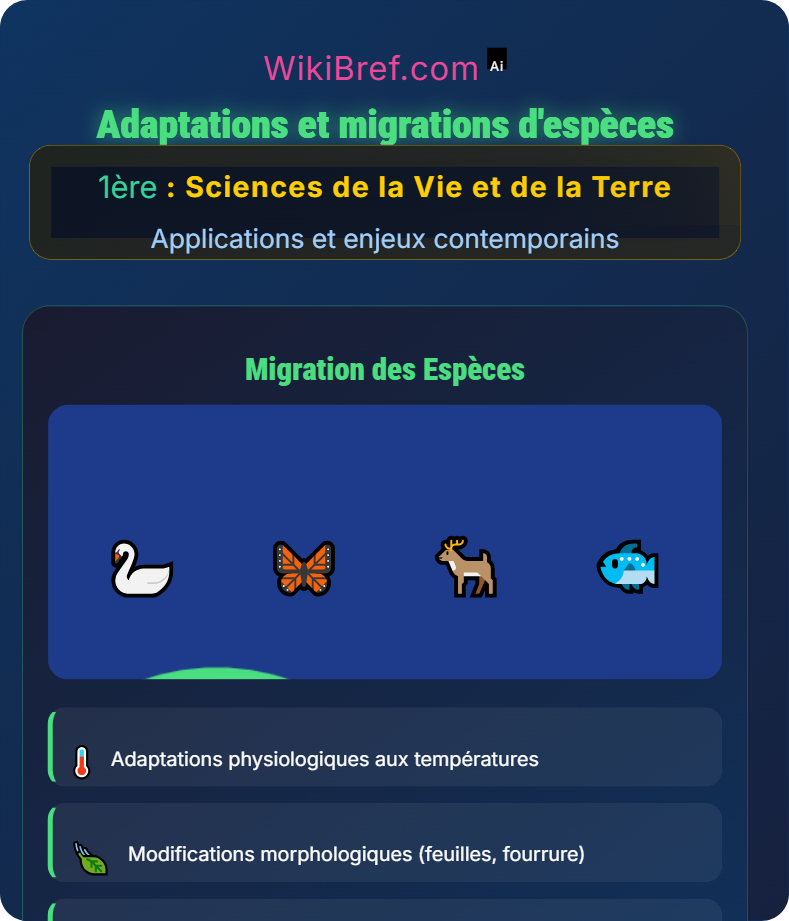 Biodiversité et changement climatique Applications et enjeux contemporains