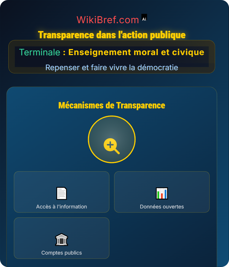 Exemplarité, transparence et responsabilité Repenser et faire vivre la démocratie