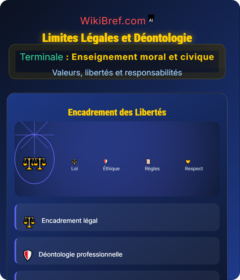 Libertés fondamentales : définitions et limites Valeurs, libertés et responsabilités