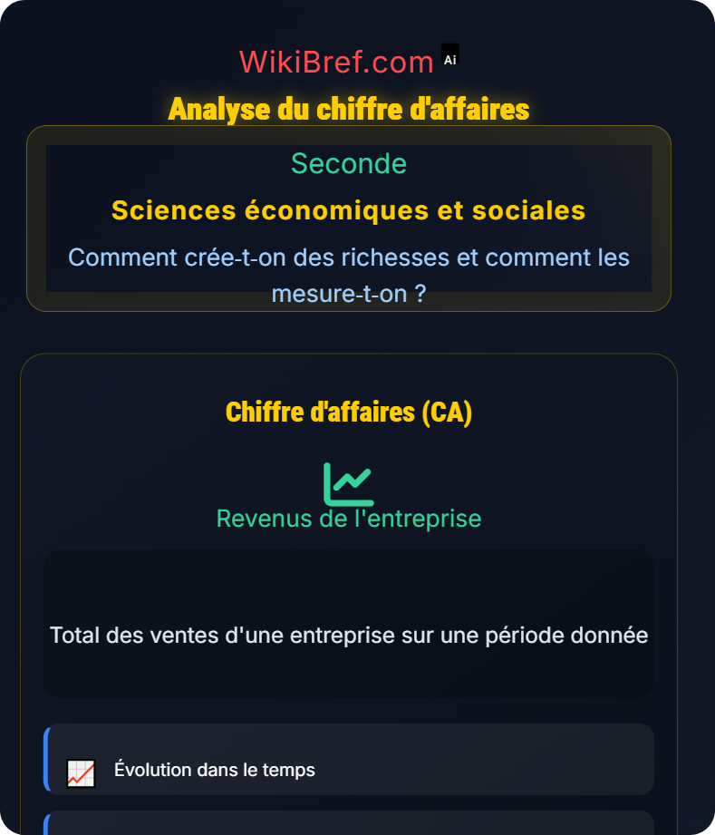 Mesure des richesses produites : l’exemple d’une entreprise Comment crée‑t‑on des richesses et comment les mesure‑t‑on ?