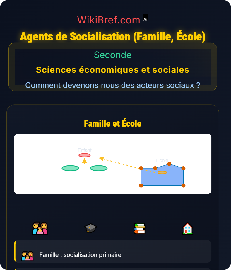 Le processus de socialisation Comment devenons‑nous des acteurs sociaux ?