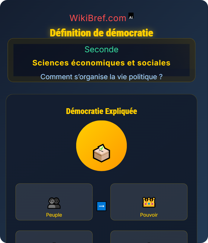 Le système politique démocratique Comment s’organise la vie politique ?