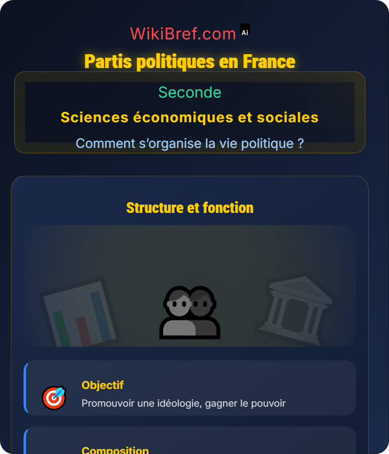 Les acteurs de la vie politique démocratique Comment s’organise la vie politique ?