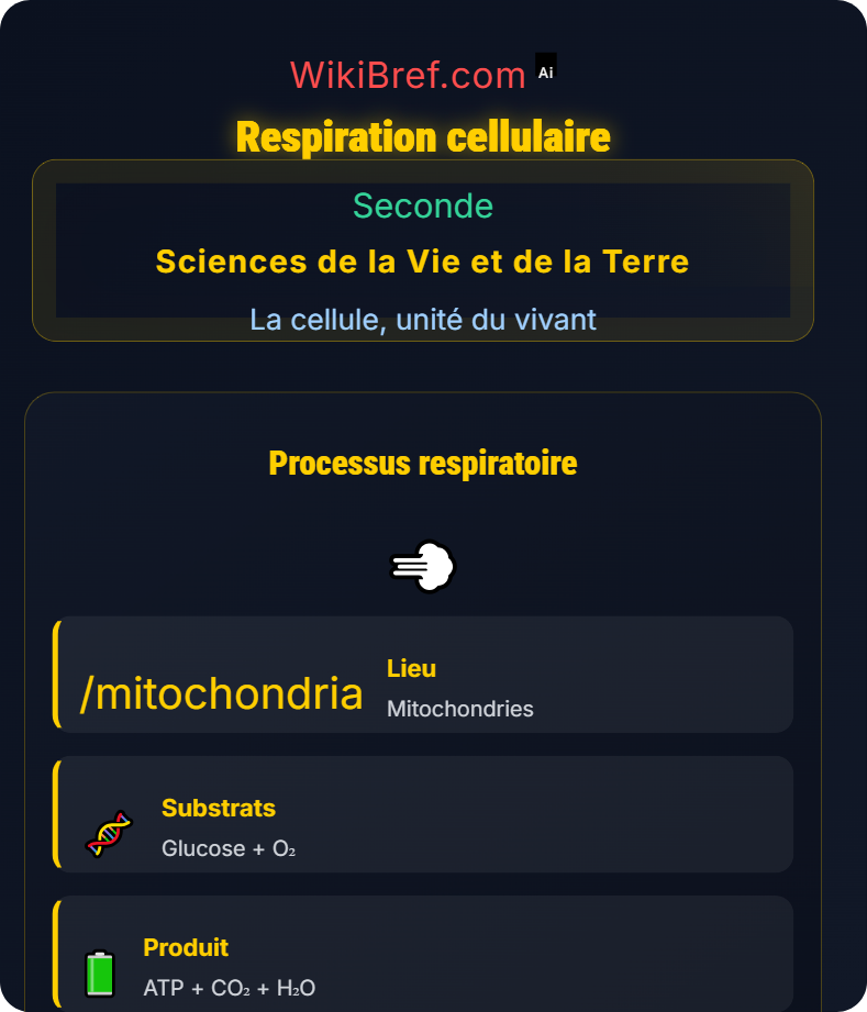Métabolisme des cellules La cellule, unité du vivant
