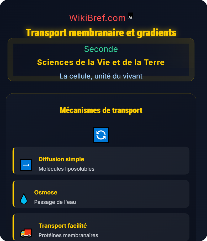 Métabolisme des cellules La cellule, unité du vivant