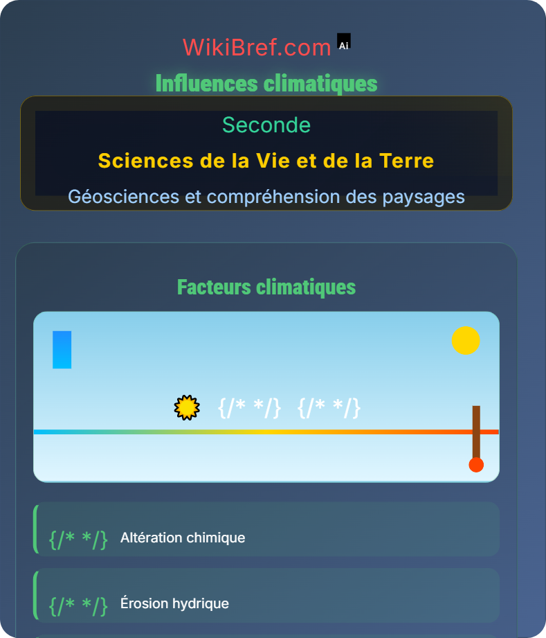 Formation et évolution des paysages Géosciences et compréhension des paysages