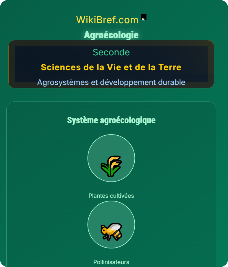 Vers une gestion durable des agrosystèmes Agrosystèmes et développement durable
