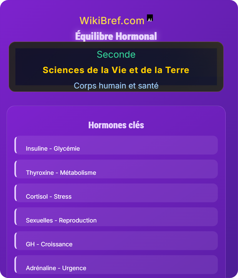 De la fécondation à la puberté Corps humain et santé