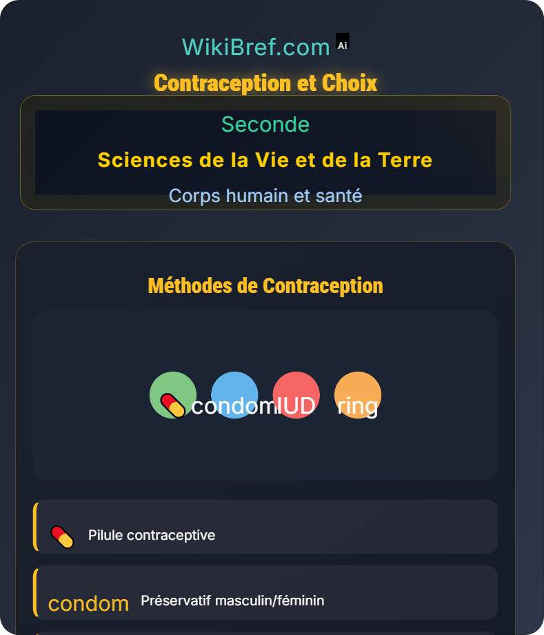 Santé reproductive et prévention Corps humain et santé