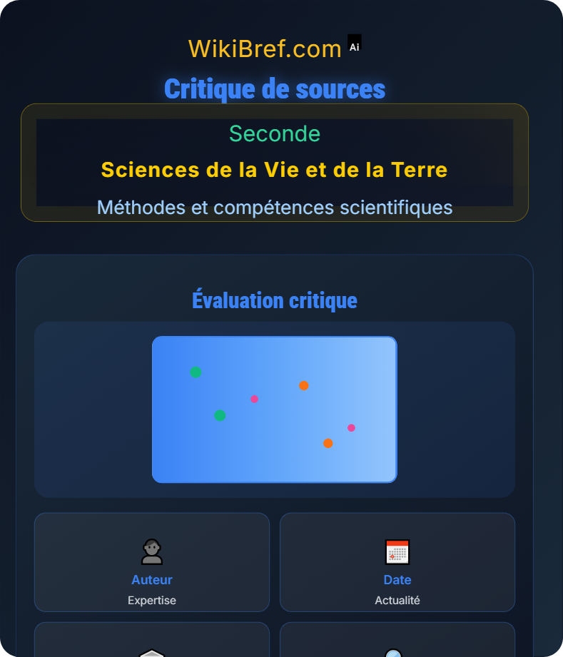 Analyse de documents scientifiques Méthodes et compétences scientifiques