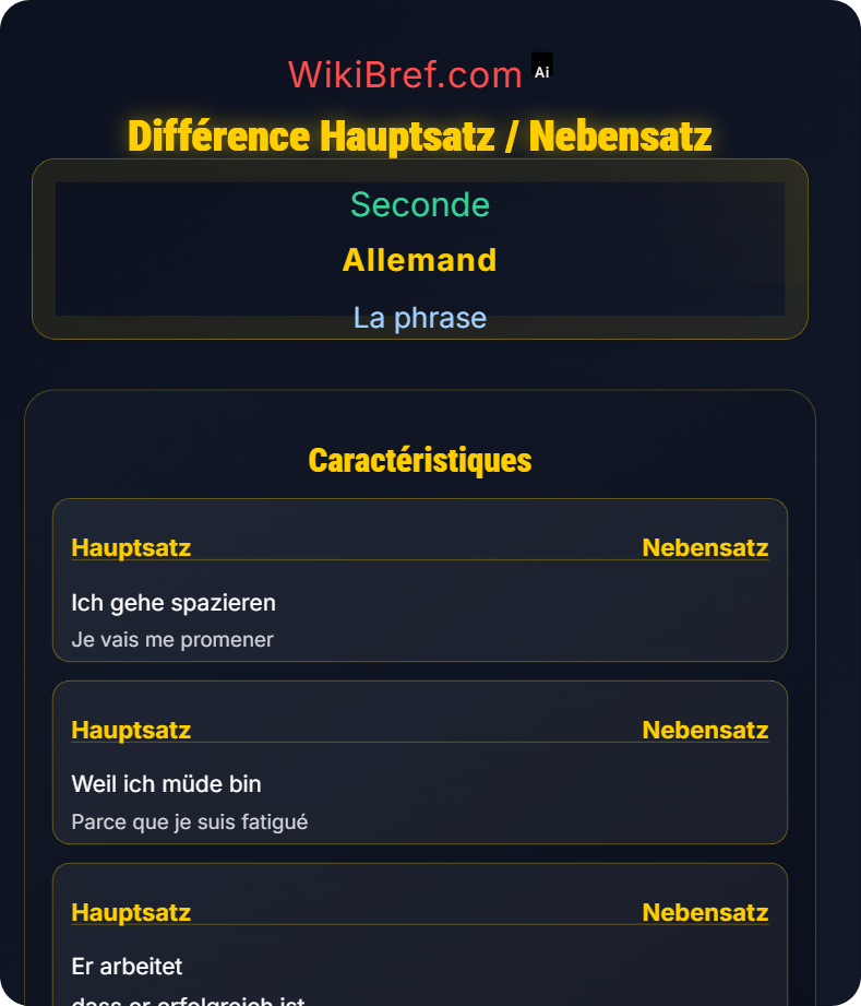 La phrase subordonnée La phrase