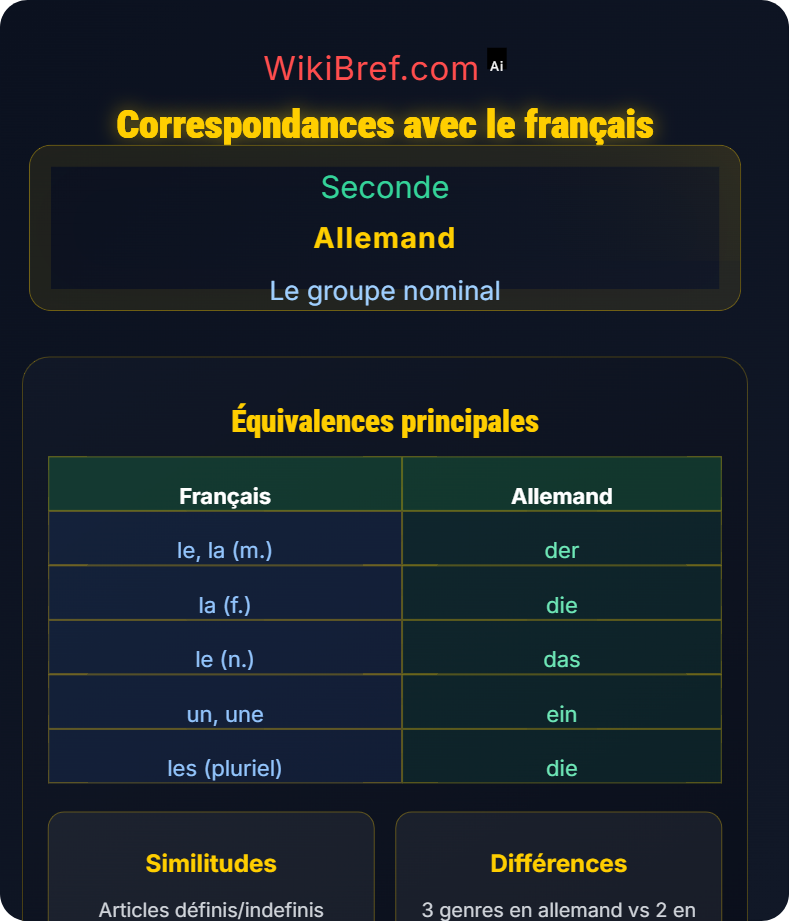 Articles définis et indéfinis Le groupe nominal
