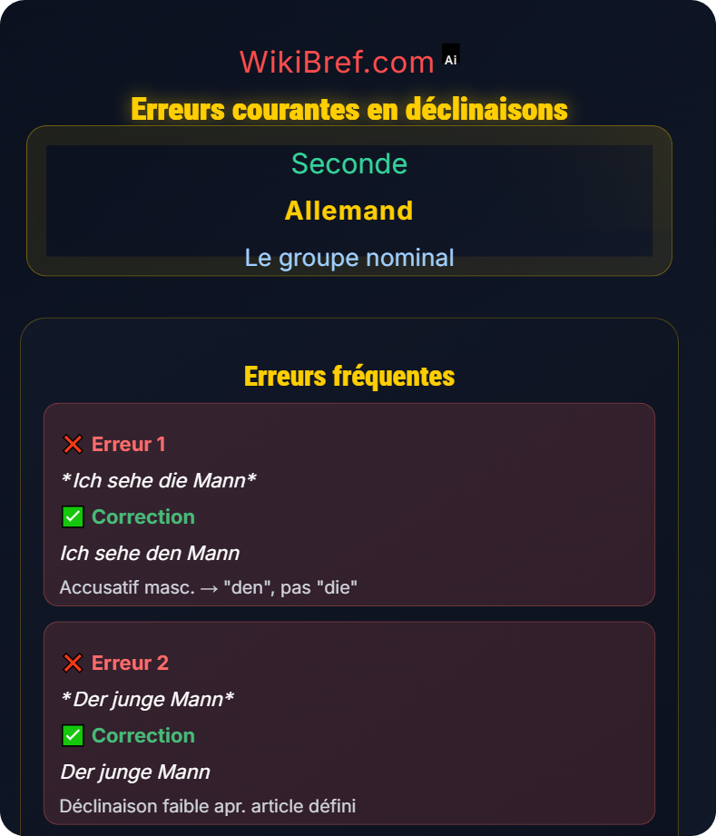 Déclinaisons des noms, adjectifs et déterminants Le groupe nominal