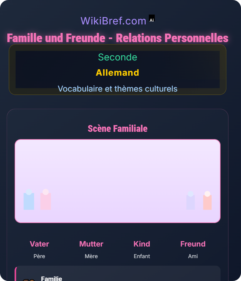Thèmes de la vie quotidienne Vocabulaire et thèmes culturels