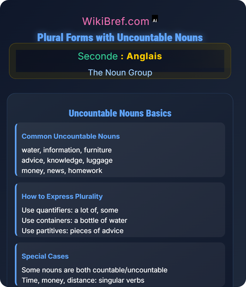 Plural Formation and Exceptions The Noun Group