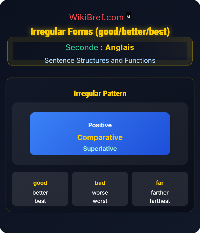 Comparative and Superlative Structures Sentence Structures and Functions