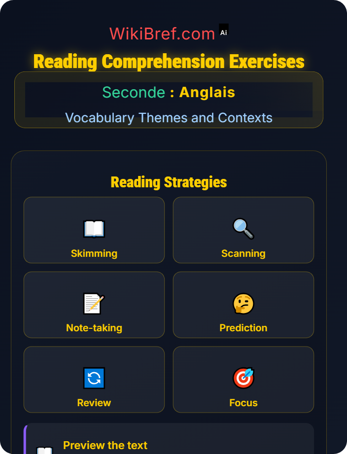 Reading comprehension exercises Society, Community and Media