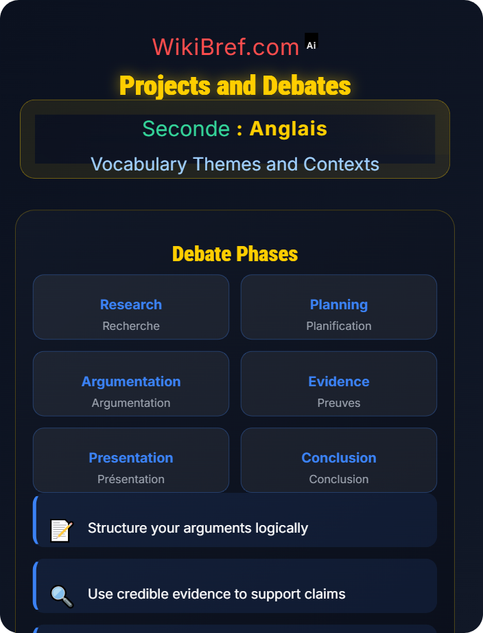 Projects and debates Environment and Science