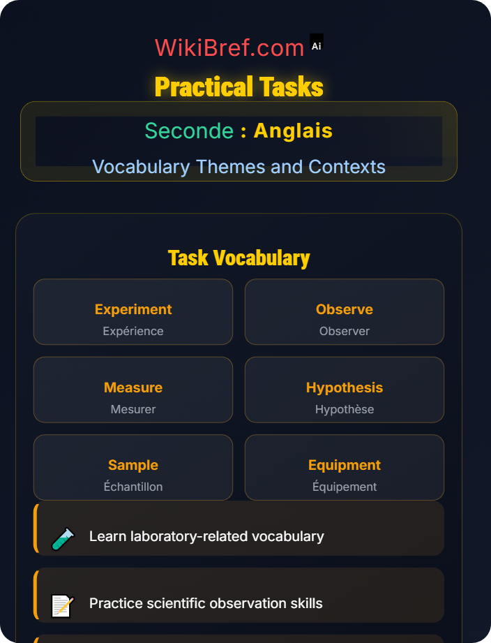 Practical tasks Environment and Science
