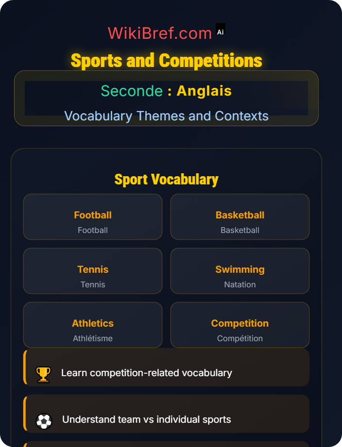 Sports and competitions Sports, Arts and Leisure
