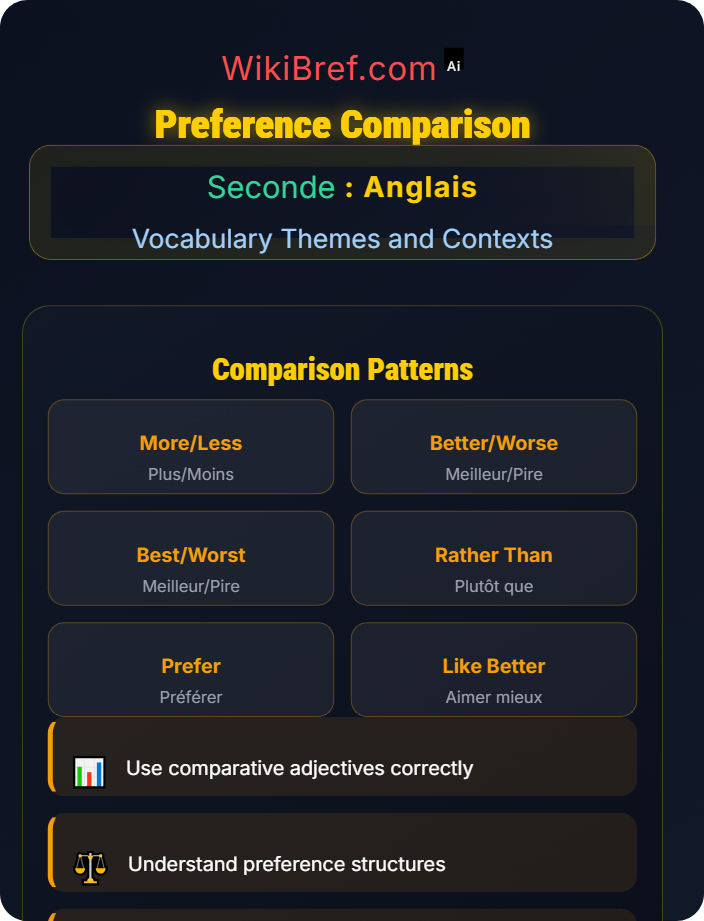 Preference comparison Sports, Arts and Leisure