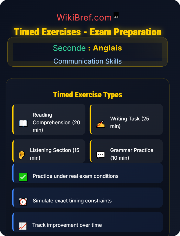 Timed exercises Exam Preparation