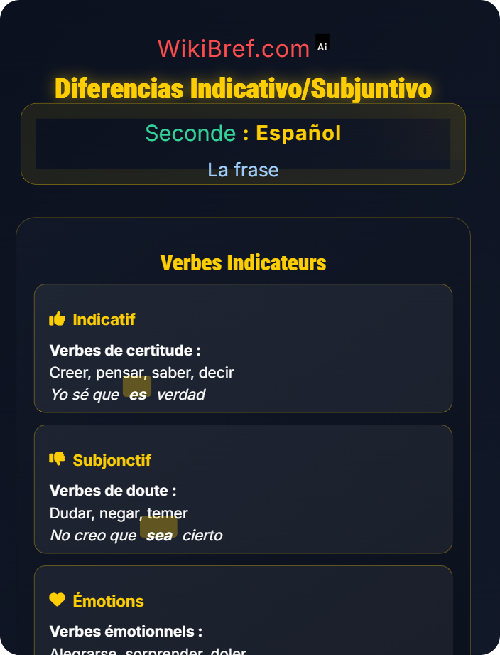 Diferencias indicativo/subjuntivo La proposición subordinada completiva