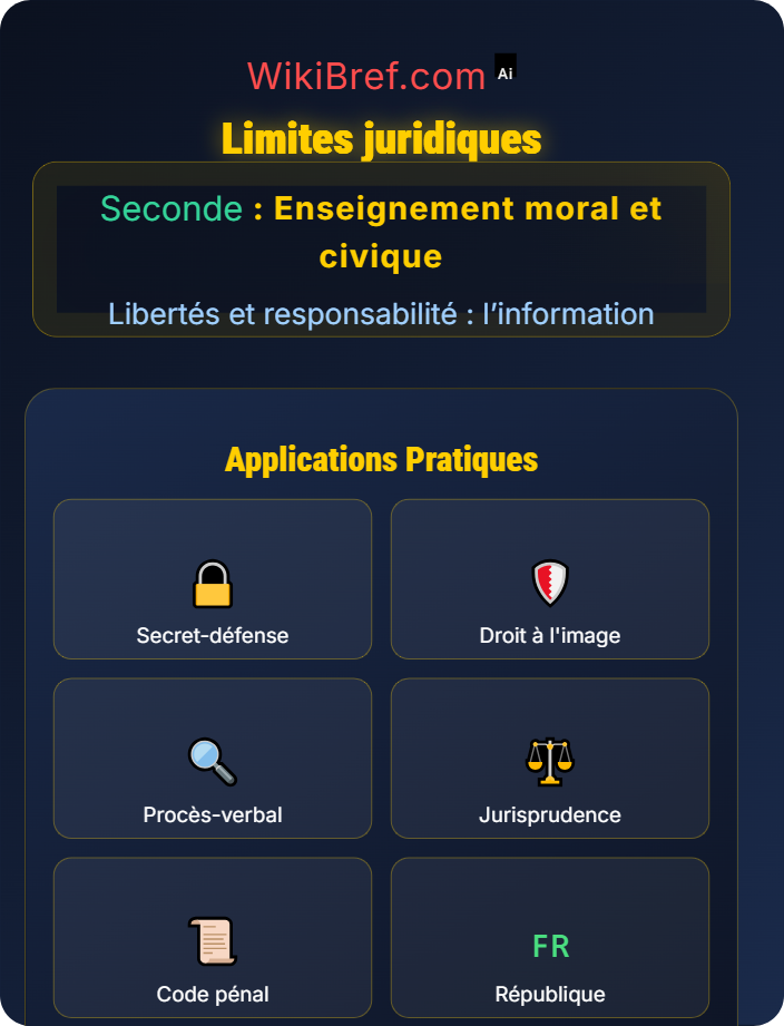Limites juridiques La liberté de la presse