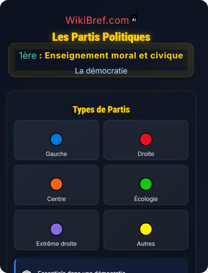 Les partis politiques La participation citoyenne