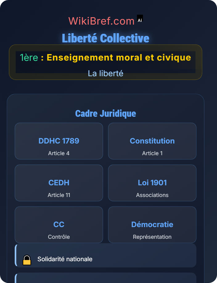 Liberté collective Définir la liberté