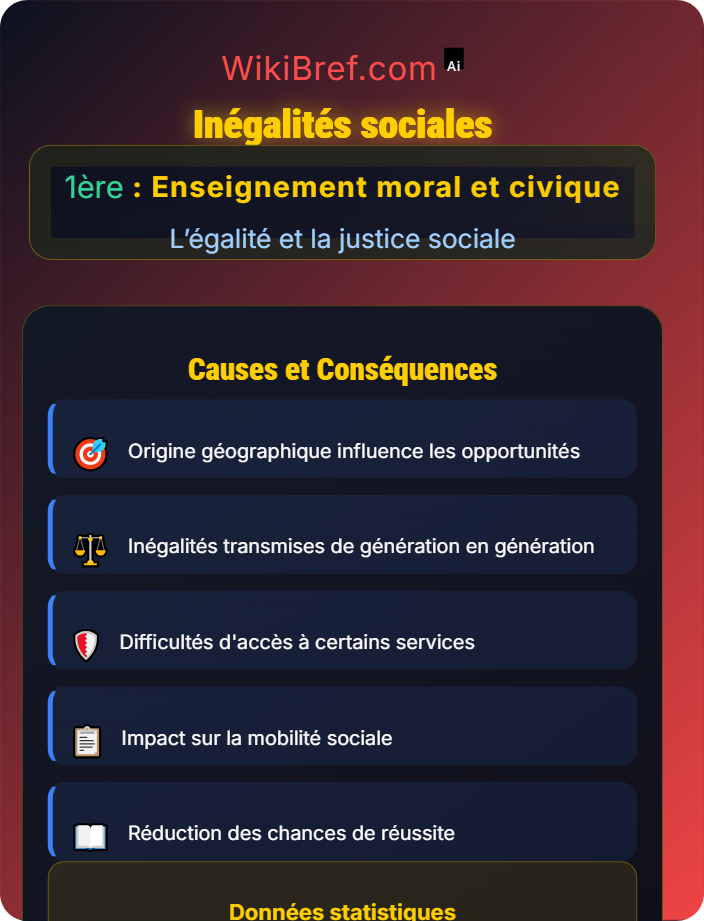 Inégalités sociales Les inégalités