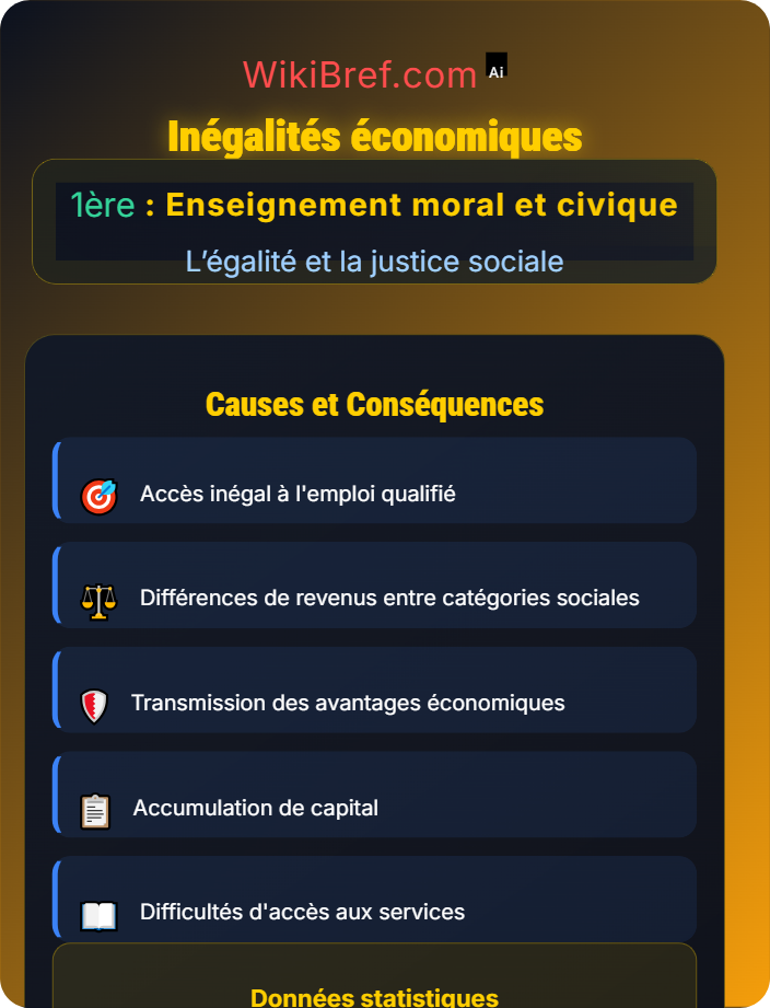 Inégalités économiques Les inégalités