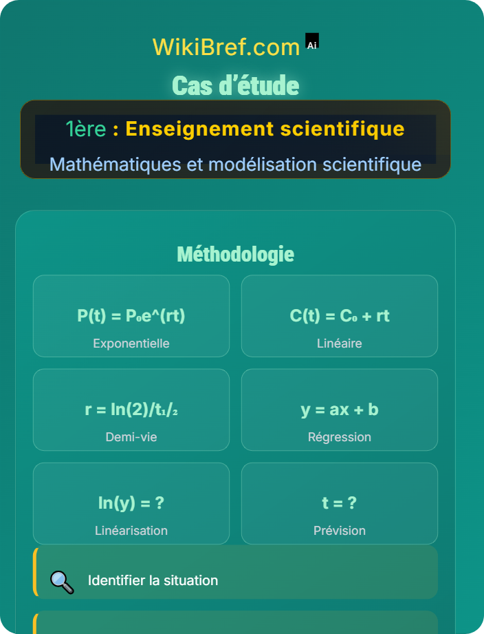 Cas d’étude Fonctions affines et exponentielles