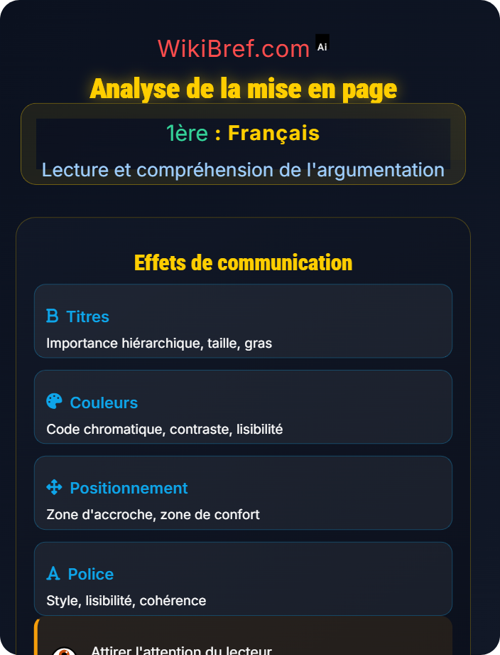 Analyse de la mise en page La presse et les médias