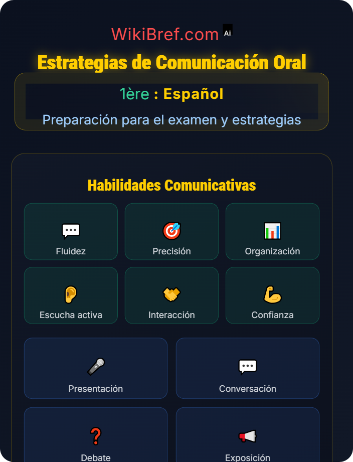 Estrategias de comunicación oral Estrategias para el bac