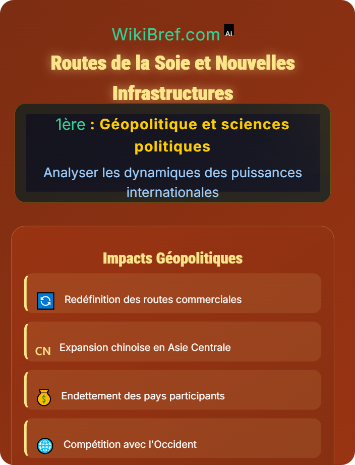 Routes de la soie et nouvelles infrastructures Puissance, innovation et géoéconomie