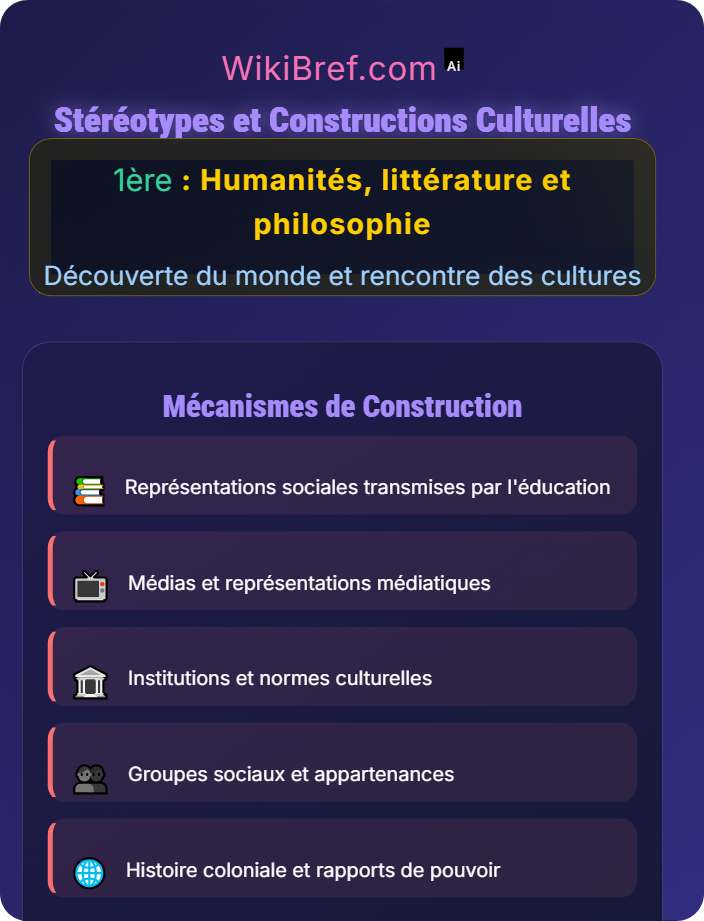 Stéréotypes et constructions culturelles La représentation de l’étranger