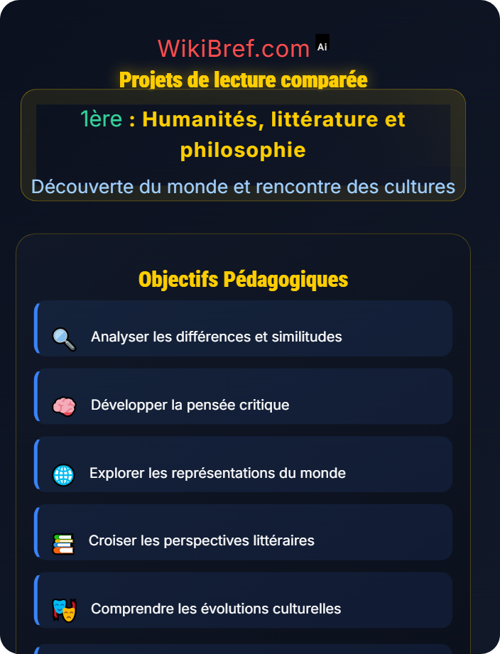 Projets de lecture comparée D’un monde clos à l’univers infini