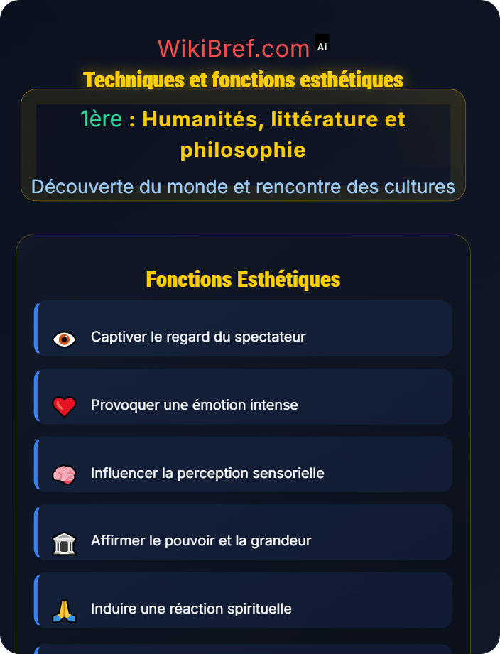 Techniques et fonctions esthétiques L’art baroque, expression de l’angoisse métaphysique