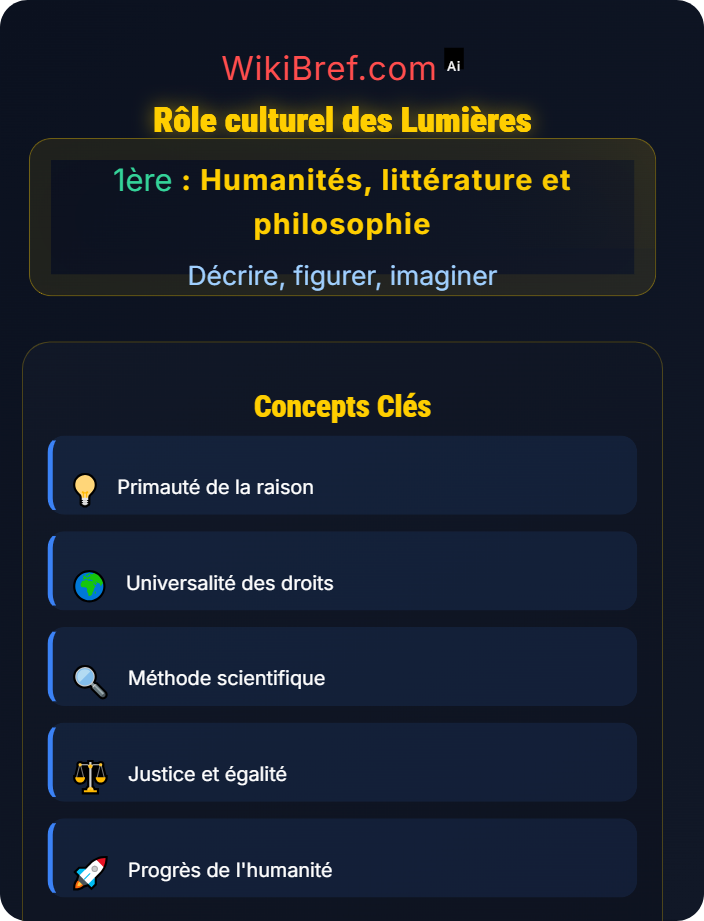 Rôle culturel des Lumières Dire le monde : l’entreprise encyclopédique