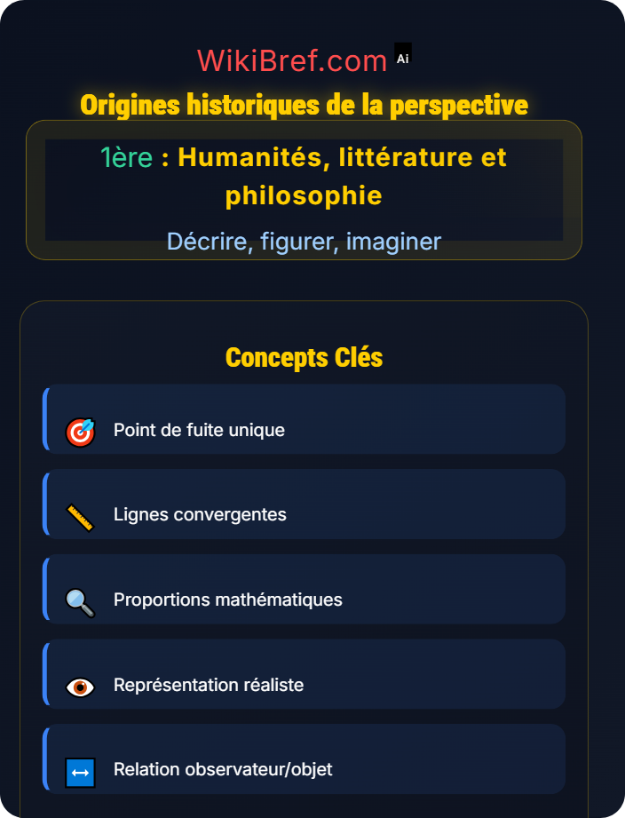 Origines historiques de la perspective L’invention de la perspective