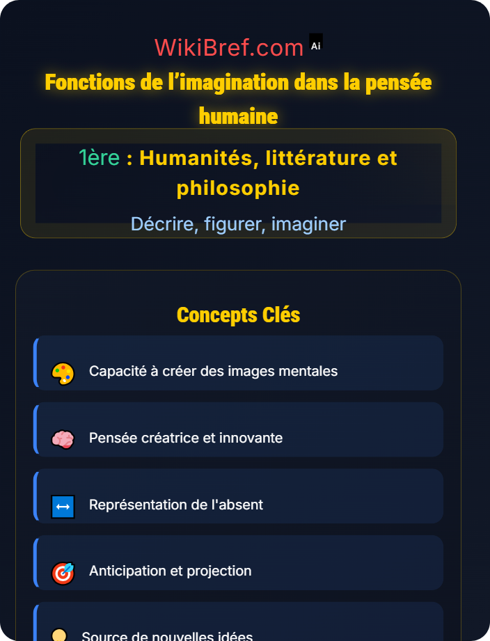 Fonctions de l’imagination dans la pensée humaine L’imagination et le savoir