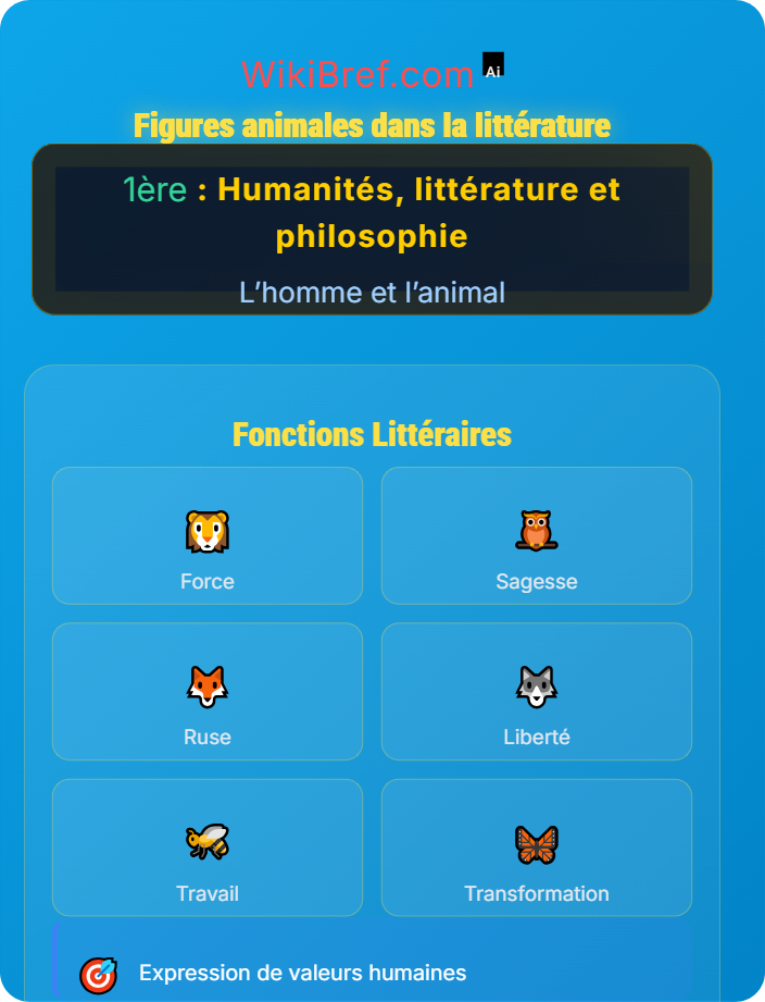 Figures animales dans la littérature Qu’est-ce qu’un animal ?