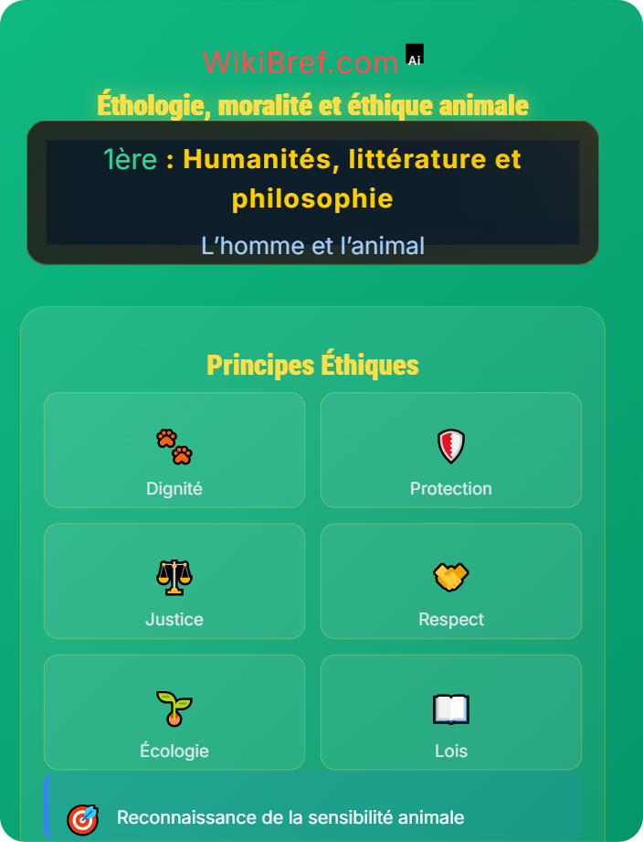 Éthologie, moralité et éthique animale Qu’est-ce qu’un animal ?