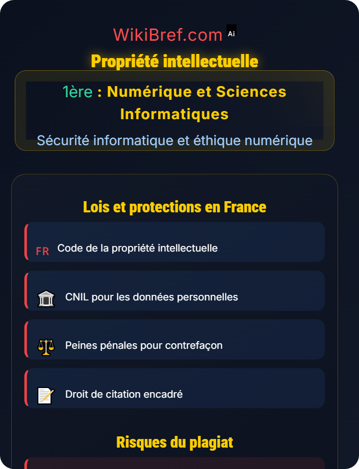 Propriété intellectuelle Éthique et responsabilités