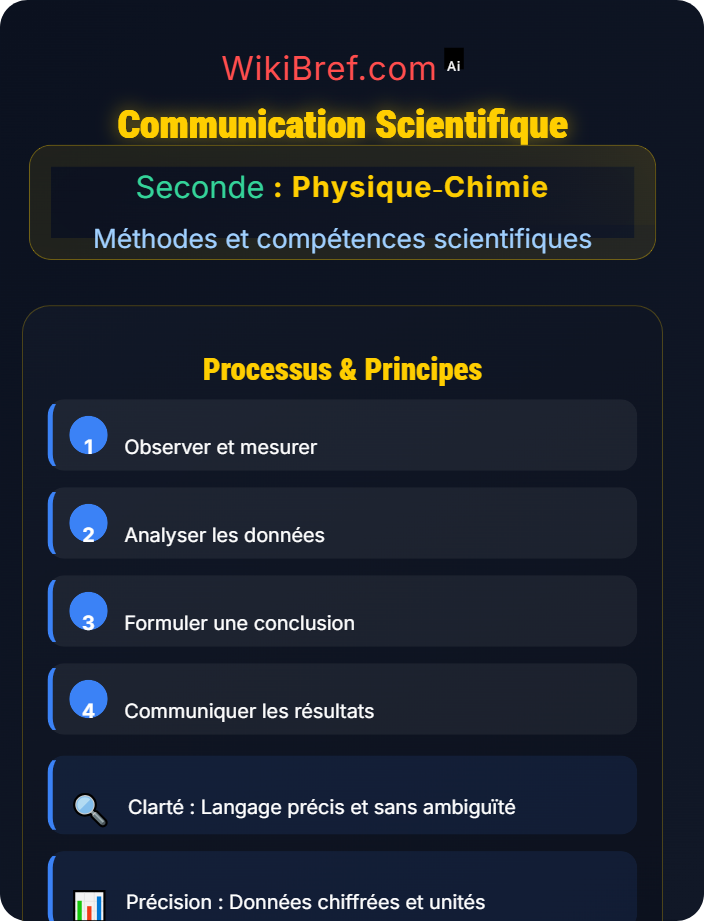 Communication scientifique Rédaction scientifique