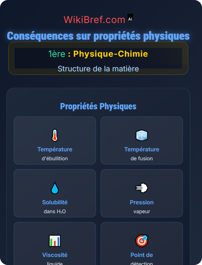 Conséquences sur propriétés physiques Polarité et électronégativité