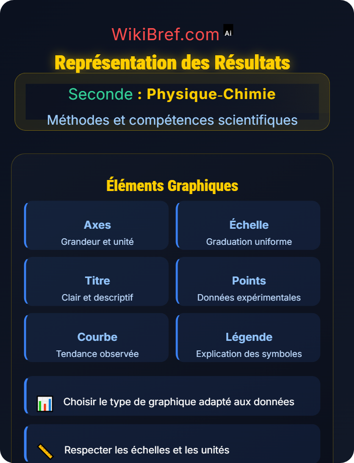 Représentation des résultats Rédaction scientifique